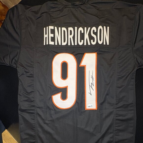 Other - TREY HENDRICKSON SIGNED CUSTOM JERSEY - Size XL (Beckett) Cincinnati Bengals